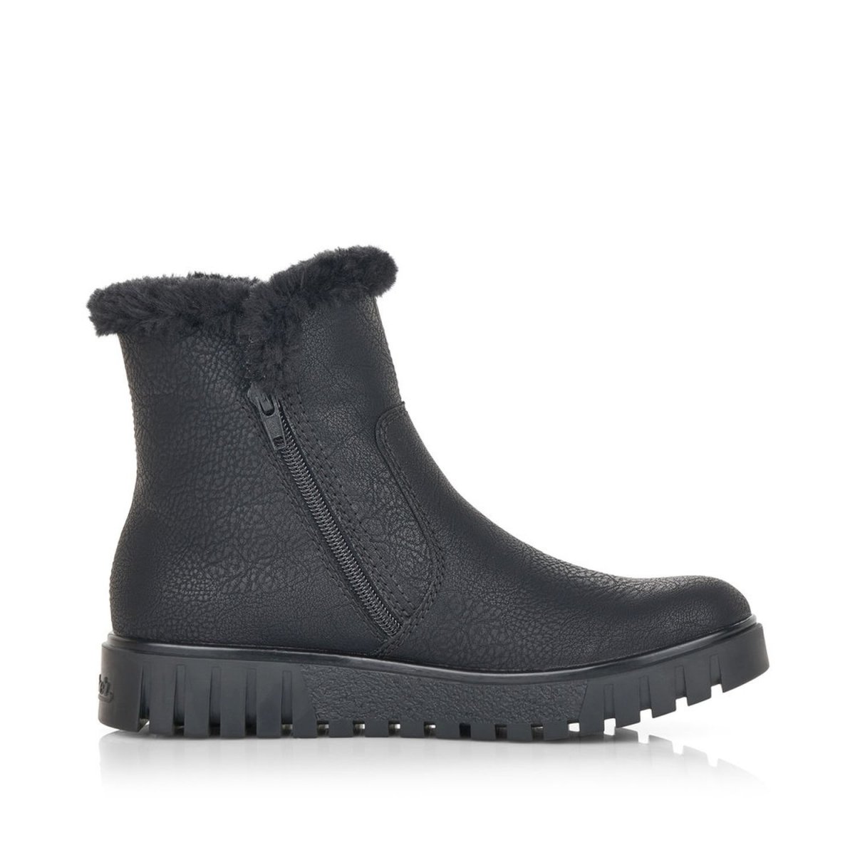 detail Dámská kotníková obuv Rieker Y3481-00 černá
