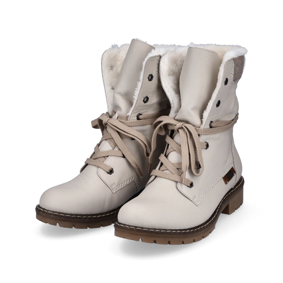 detail Dámská kotníková obuv Rieker Y9122-60 béžová