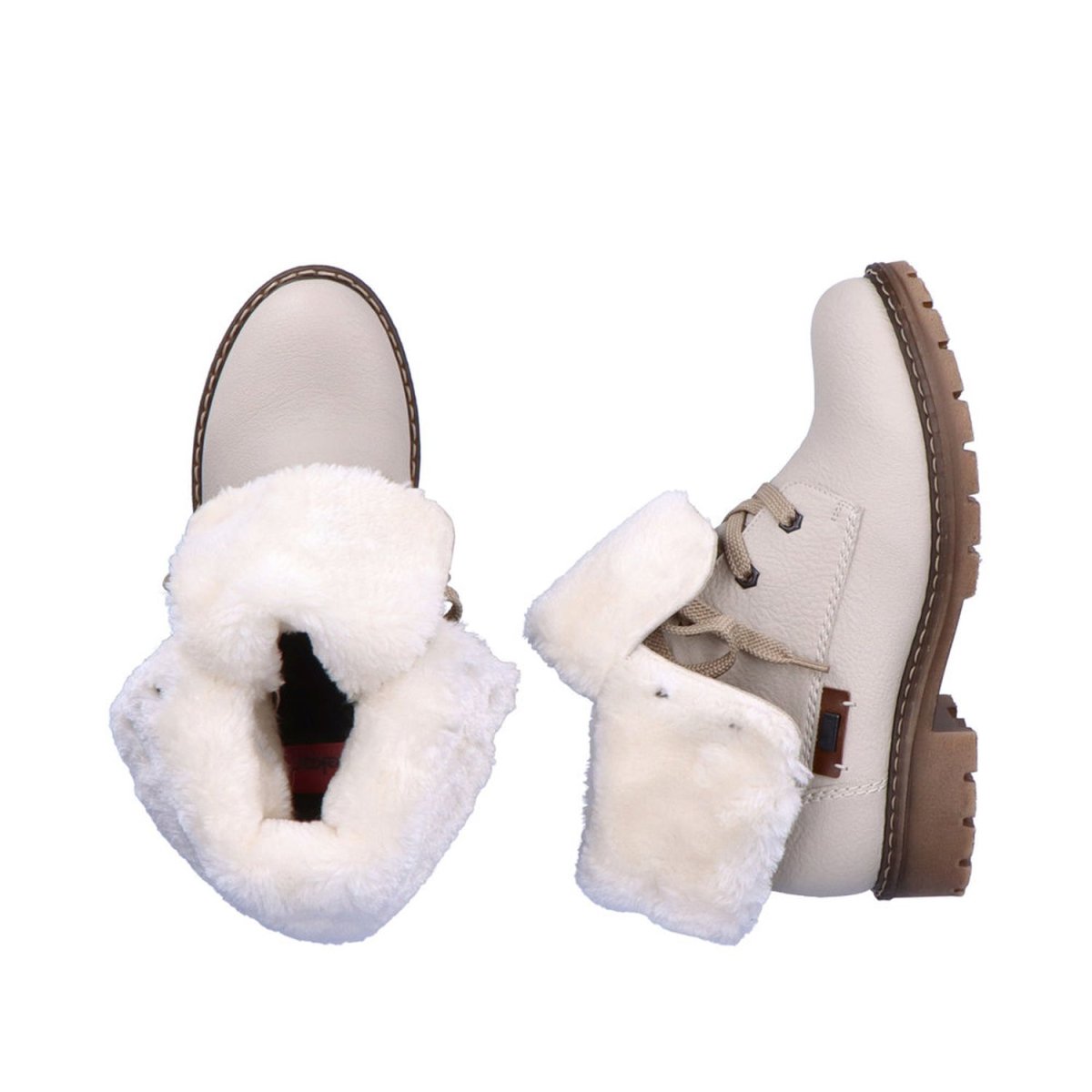 detail Dámská kotníková obuv Rieker Y9122-60 béžová