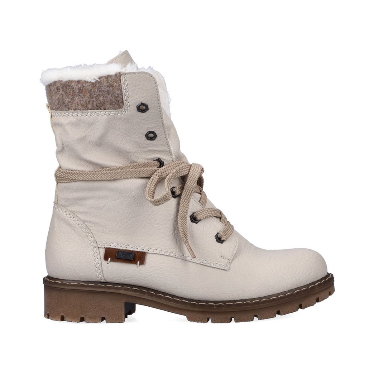 detail Dámská kotníková obuv Rieker Y9122-60 béžová