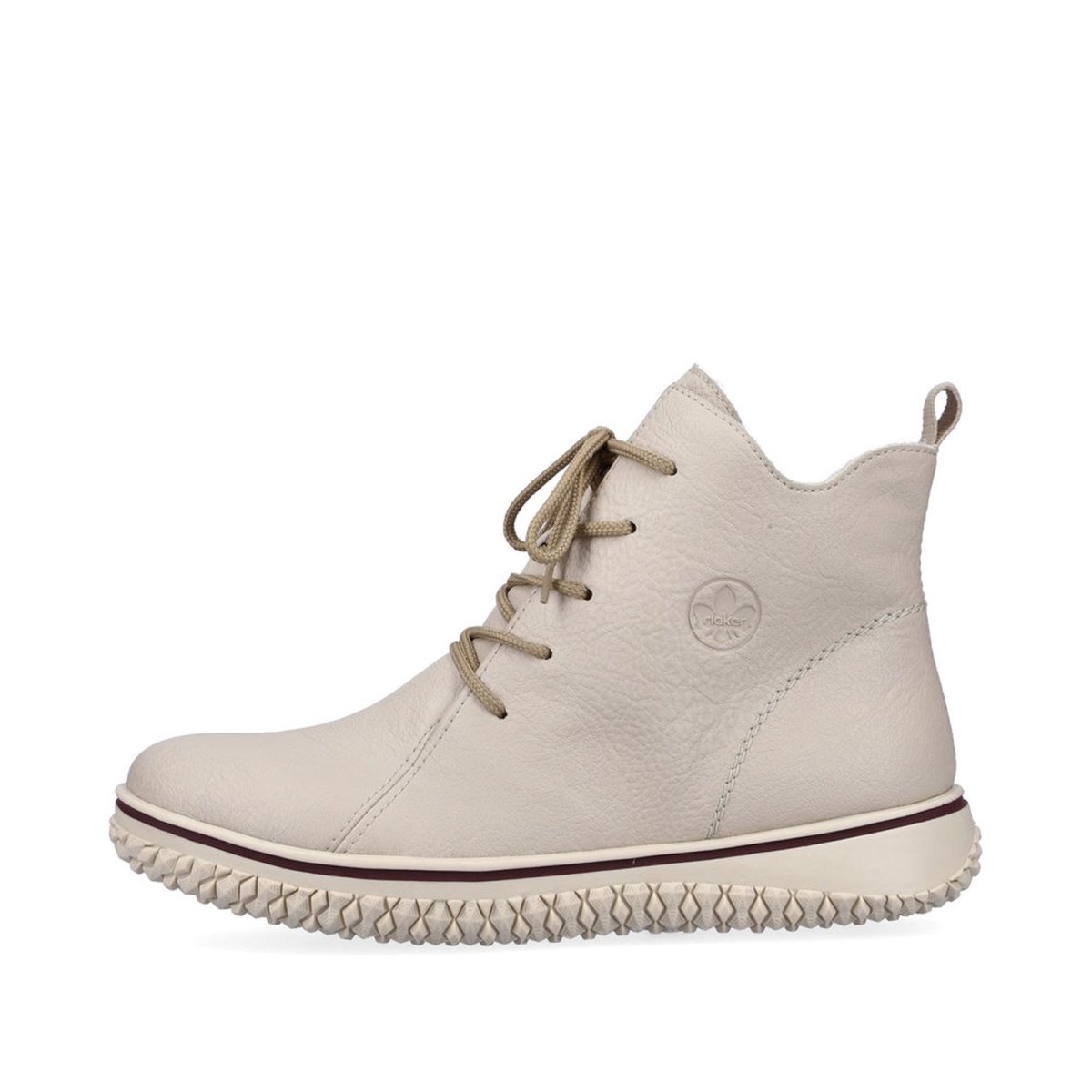 detail Dámská kotníková obuv Rieker Z4201-60 béžová