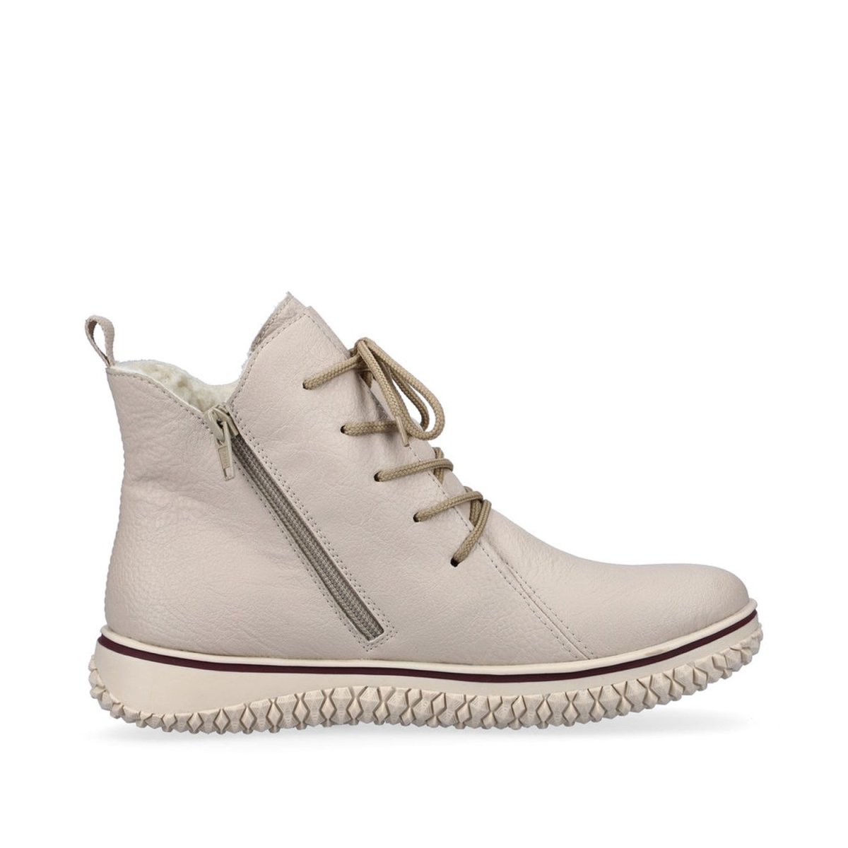 detail Dámská kotníková obuv Rieker Z4201-60 béžová
