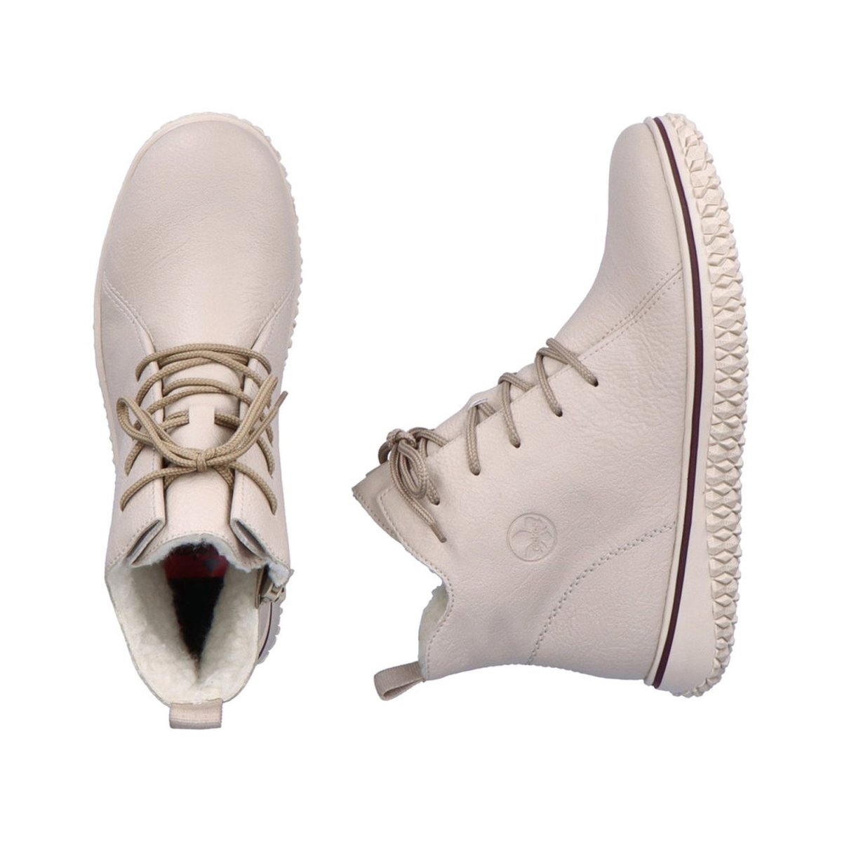 detail Dámská kotníková obuv Rieker Z4201-60 béžová