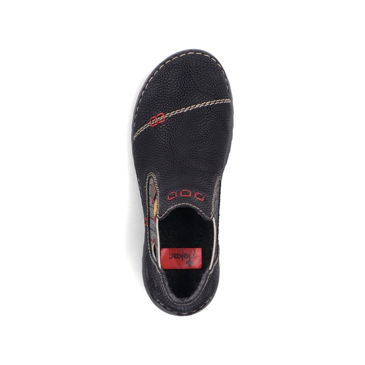 detail Dámská kotníková obuv Rieker 51592-00 černá