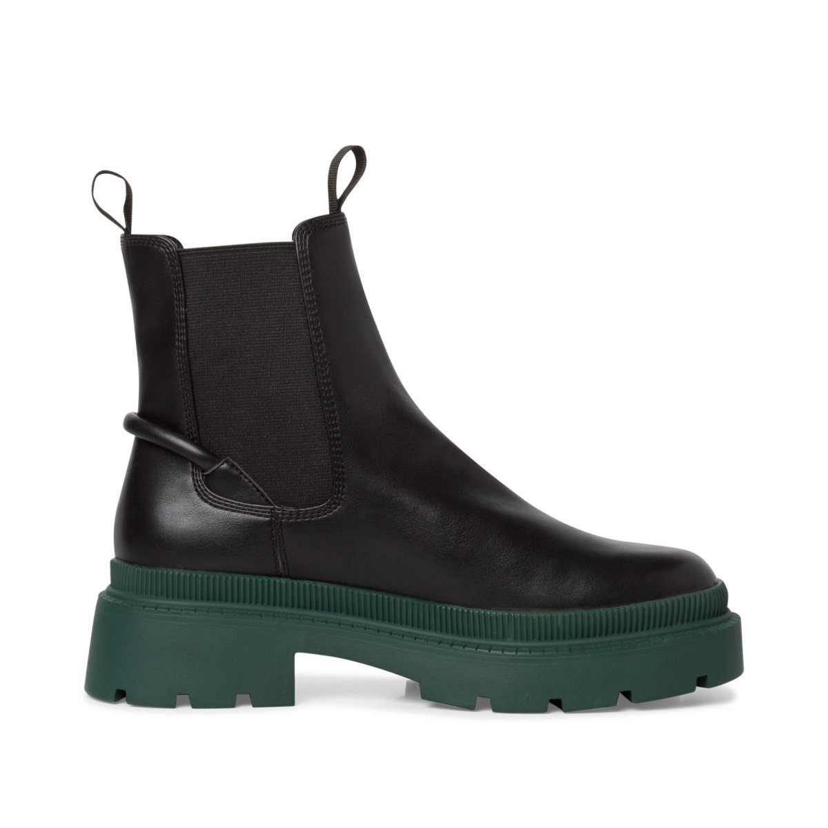 detail Dámská kotníková obuv Tamaris 25405-29 071 černá/zelená