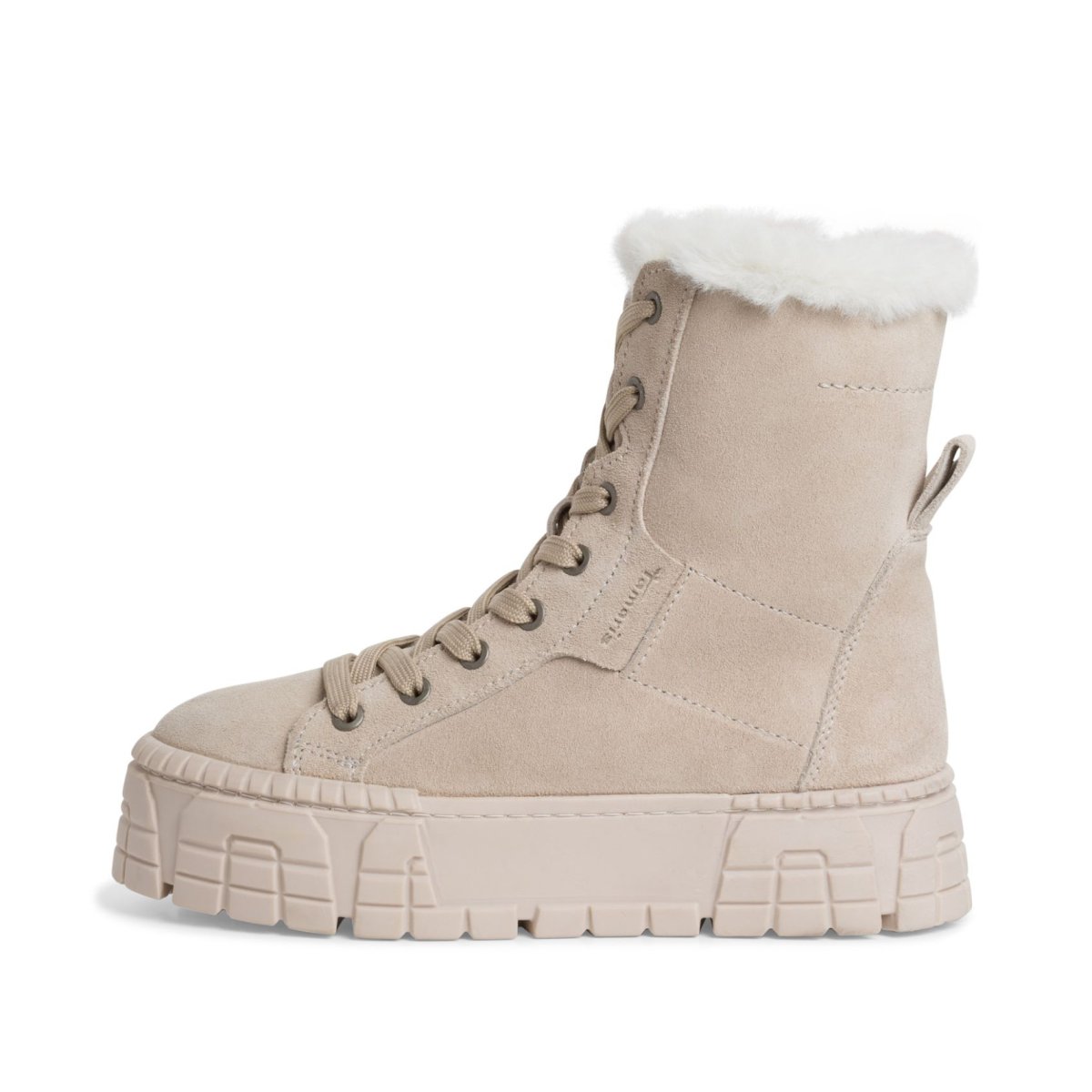 detail Dámská kožená kotníková obuv Tamaris 26841-29 375 béžová