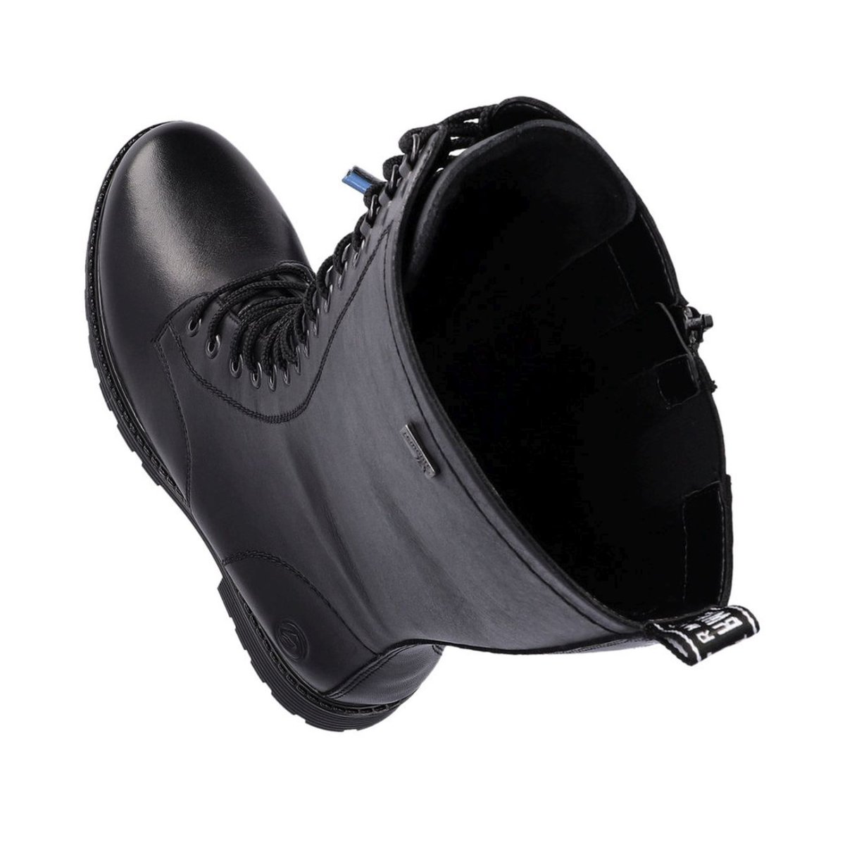 detail Dámské kozačky Remonte D0W70-01 černá