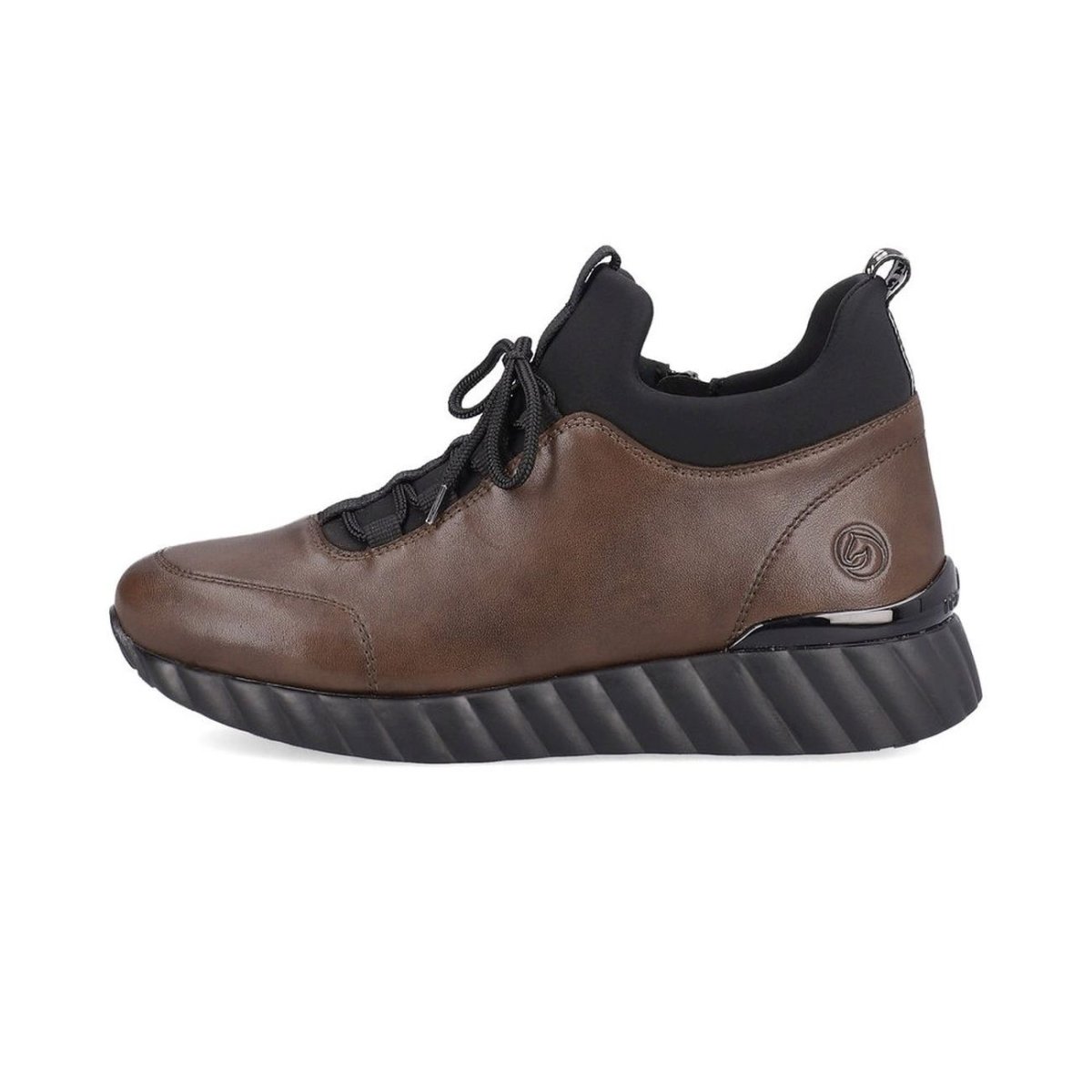 detail Dámské kožené tenisky Remonte D5977-22 hnědá