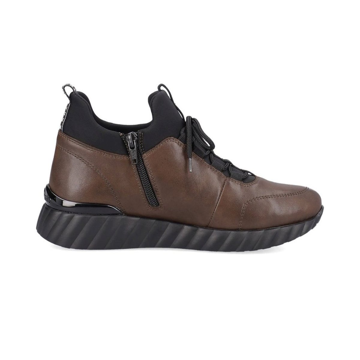 detail Dámské kožené tenisky Remonte D5977-22 hnědá