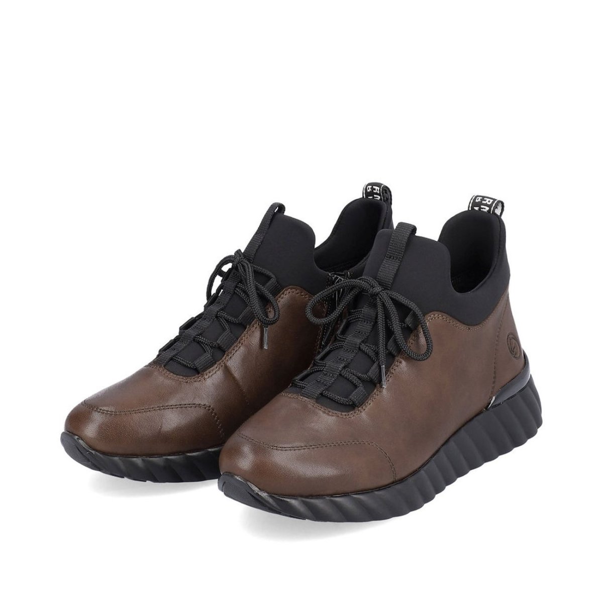 detail Dámské kožené tenisky Remonte D5977-22 hnědá