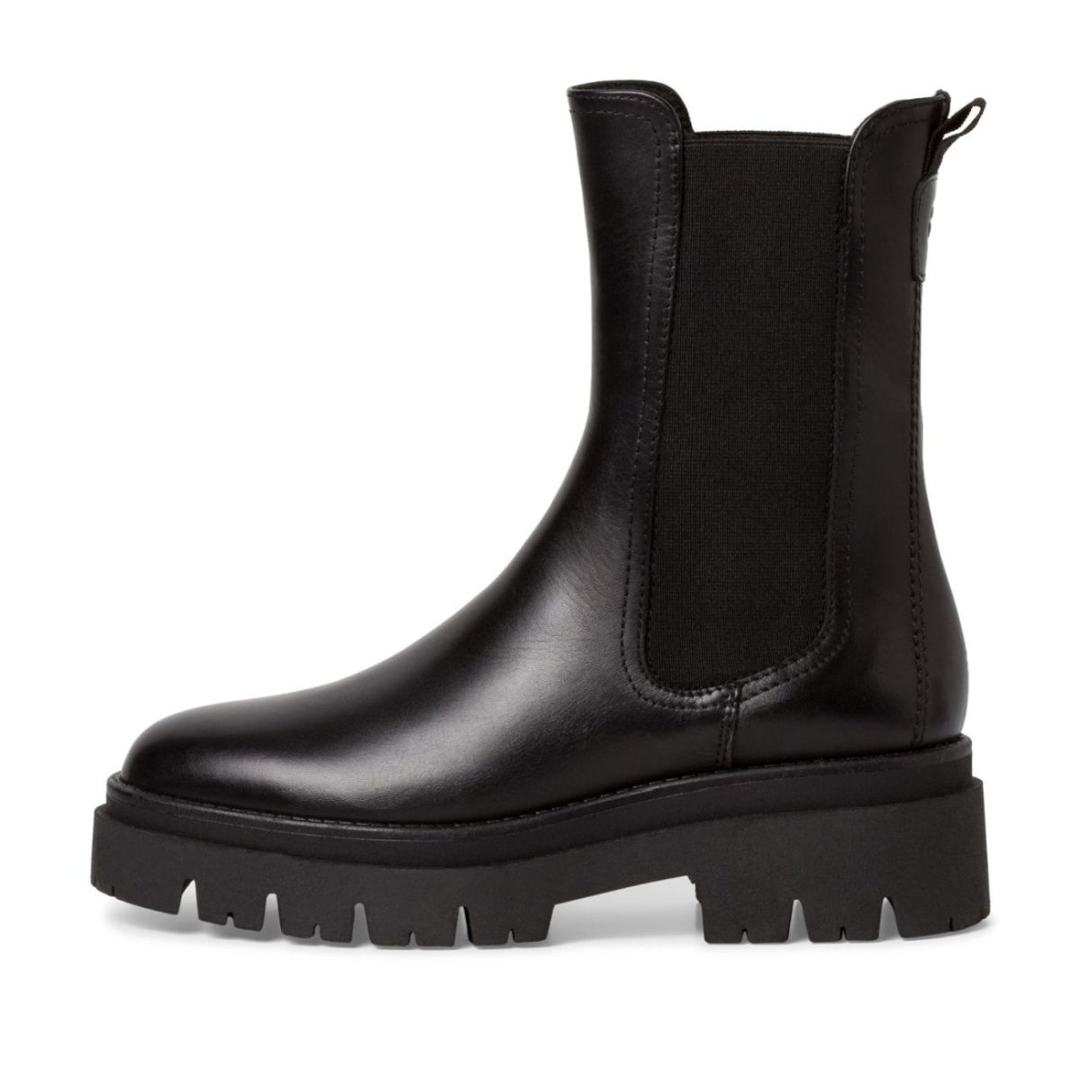 detail Dámská kožená kotníková obuv Tamaris 25992-41 001 černá