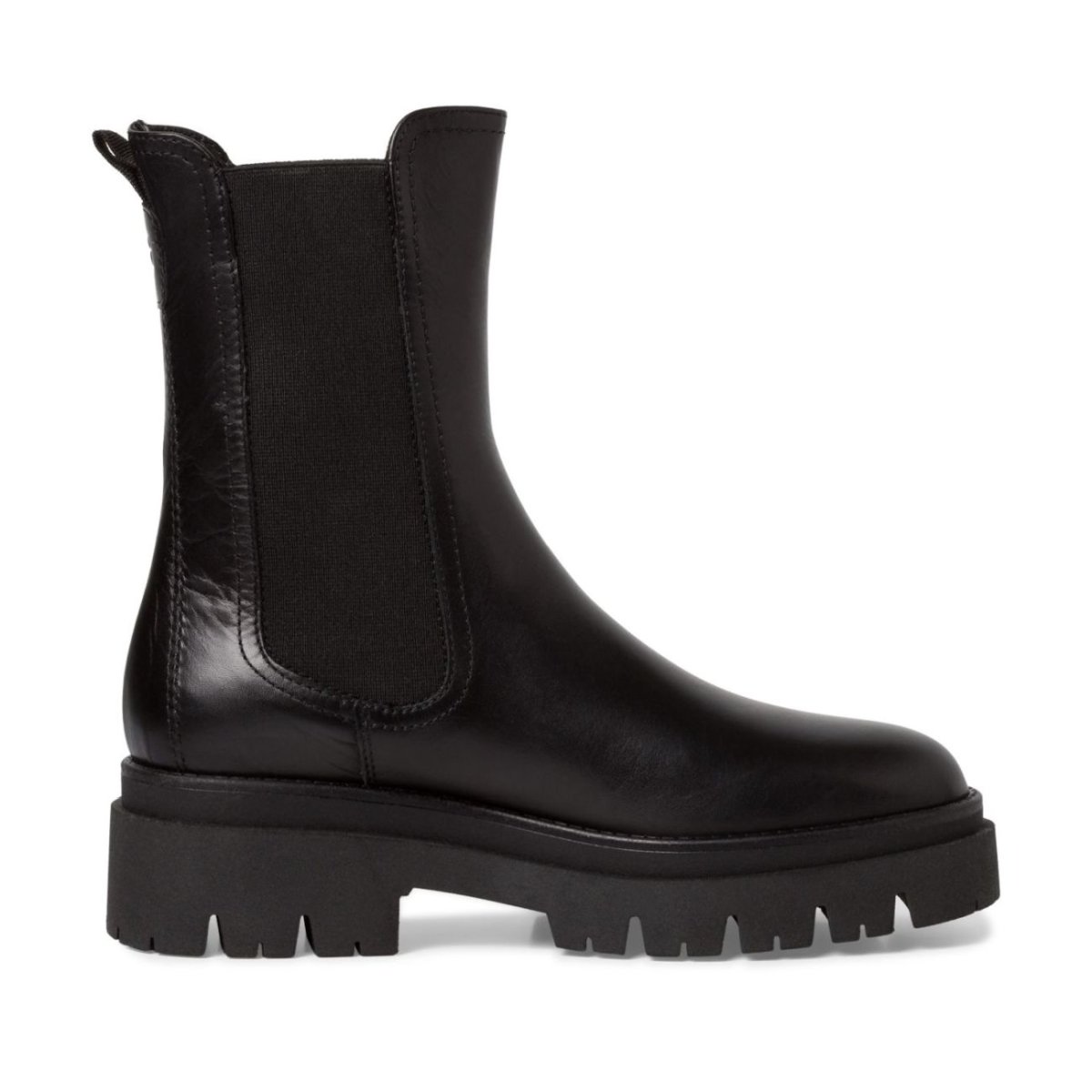 detail Dámská kožená kotníková obuv Tamaris 25992-41 001 černá