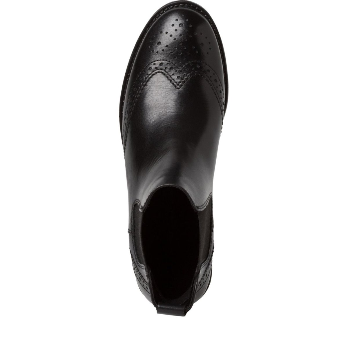 detail Dámská kožená kotníková obuv Tamaris 25033-41 001 černá