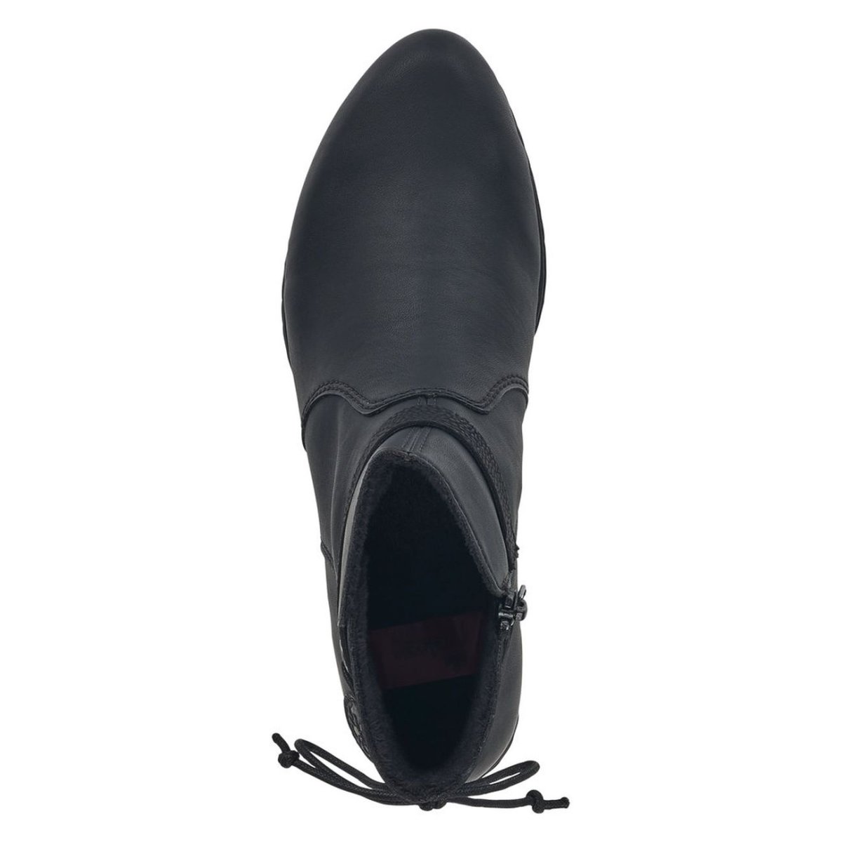 detail Dámská kotníková obuv Rieker Y0782-01 černá