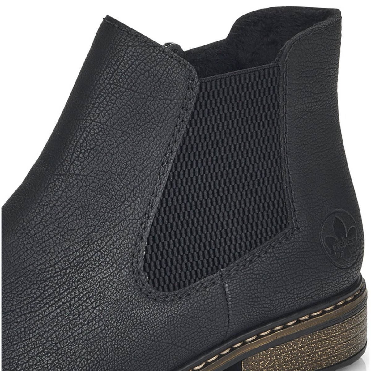 detail Dámská kotníková obuv Rieker Z4994-00 černá