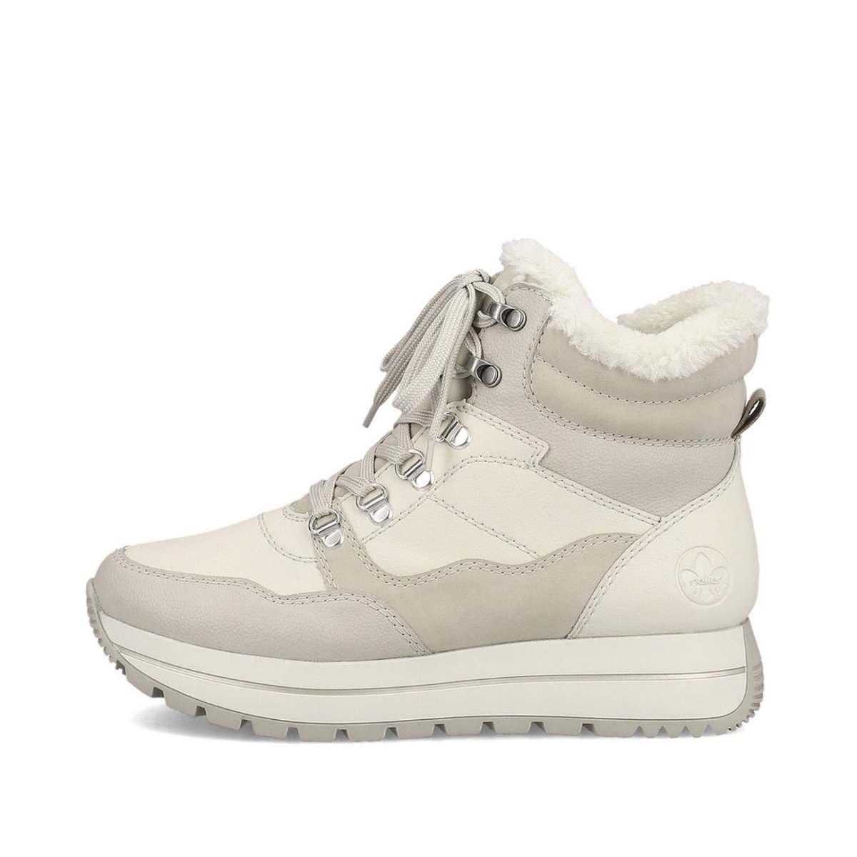 detail Dámská kotníková obuv Rieker N4002-60 béžová