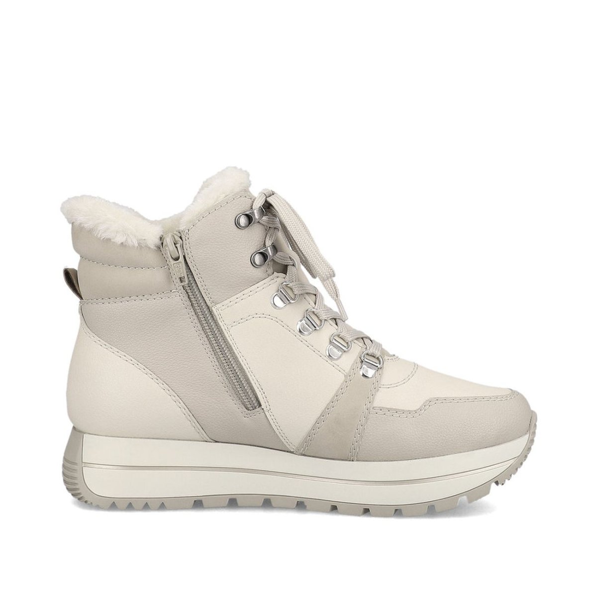 detail Dámská kotníková obuv Rieker N4002-60 béžová