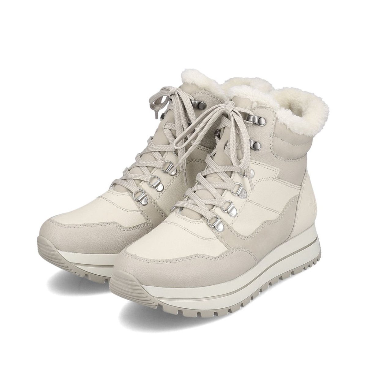 detail Dámská kotníková obuv Rieker N4002-60 béžová