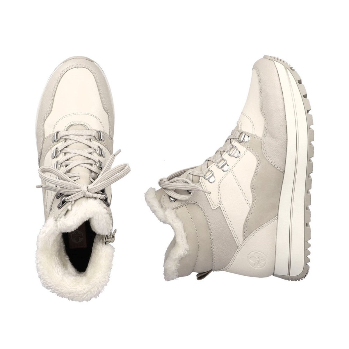 detail Dámská kotníková obuv Rieker N4002-60 béžová