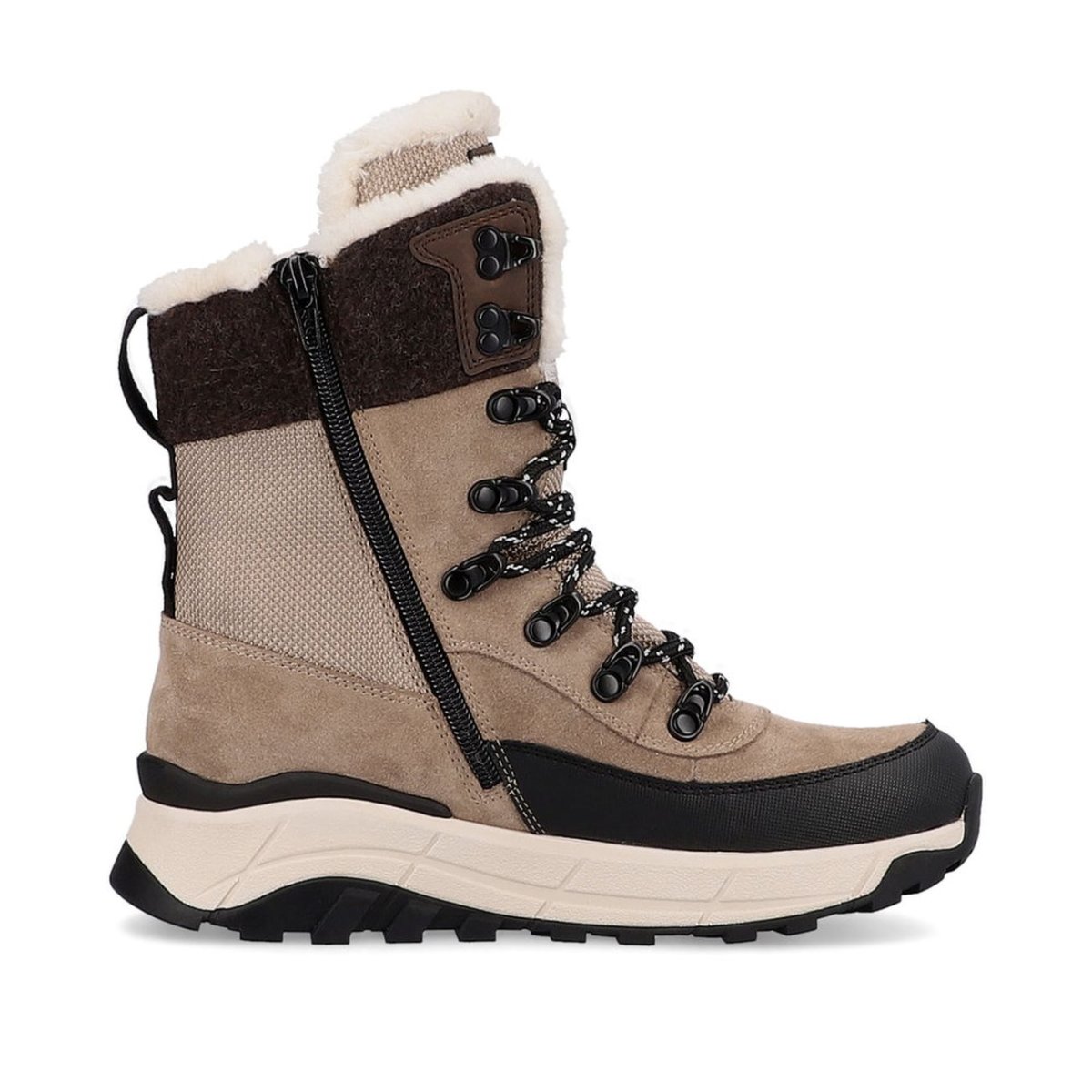 detail Dámská kotníková obuv Rieker Revolution W0066-64 béžová