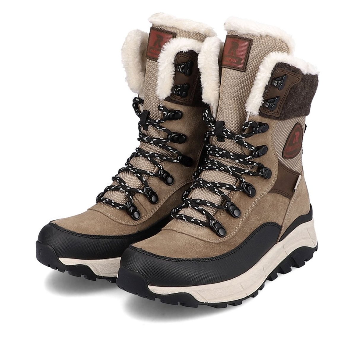 detail Dámská kotníková obuv Rieker Revolution W0066-64 béžová