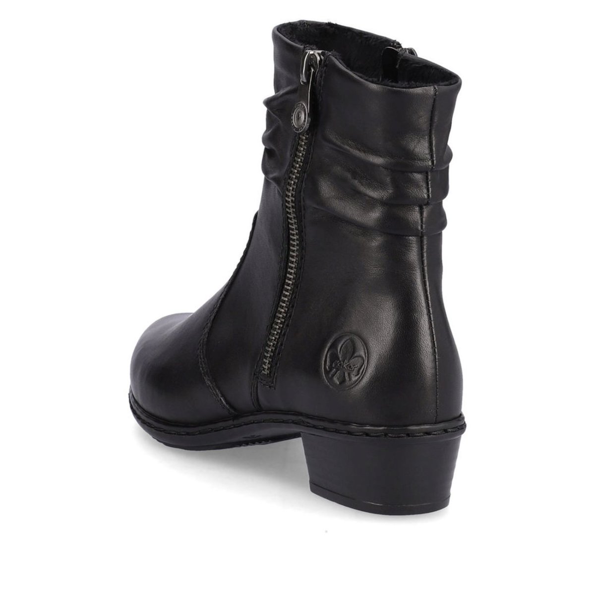 detail Dámská kotníková obuv Rieker Y0756-00 černá