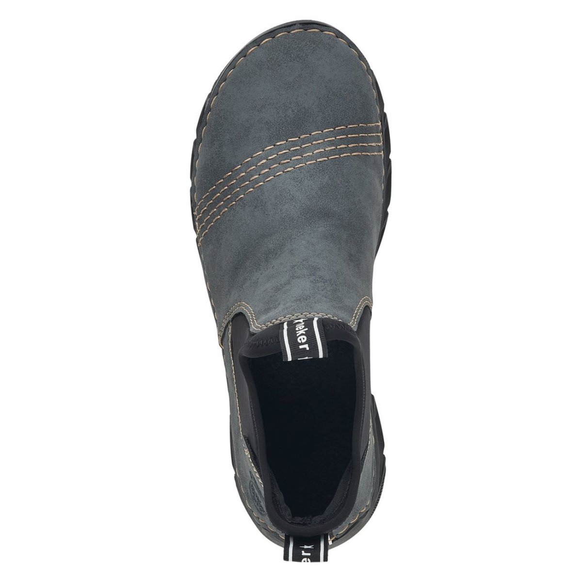 detail Dámská kotníková obuv Rieker 75064-14 modrá