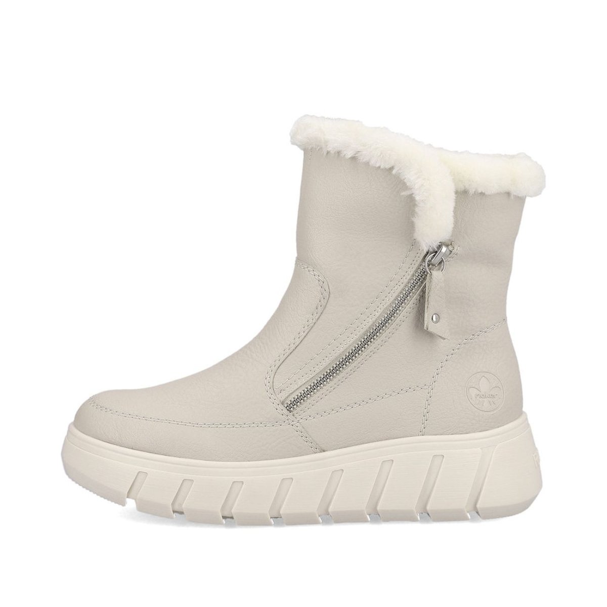 detail Dámská kotníková obuv Rieker Y3581-60 béžová