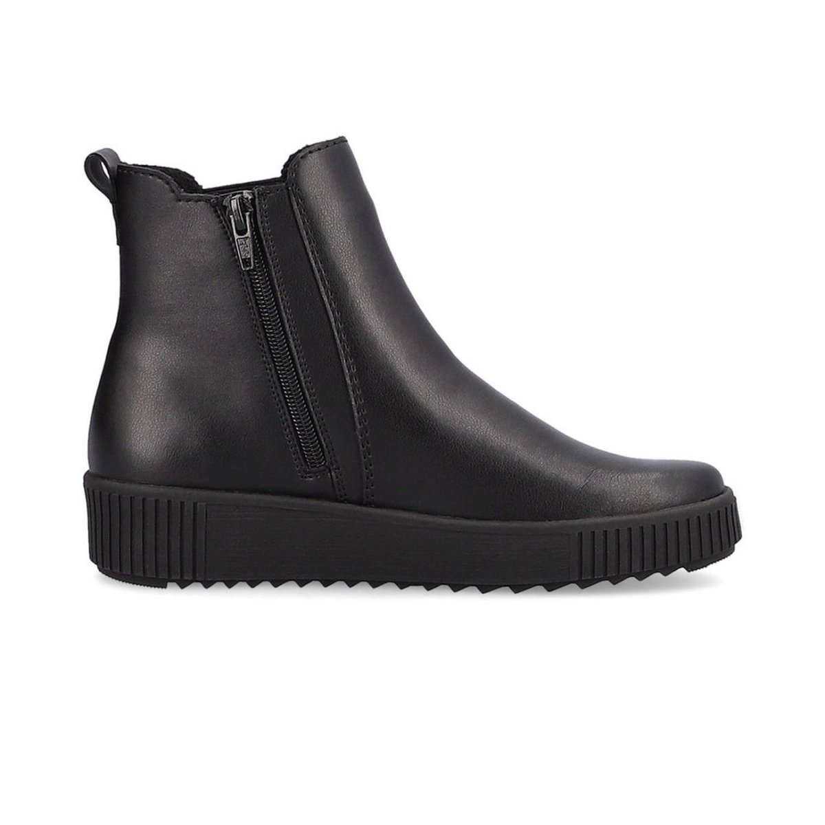 detail Dámské kožené kozačky Rieker Y6451-00 černá