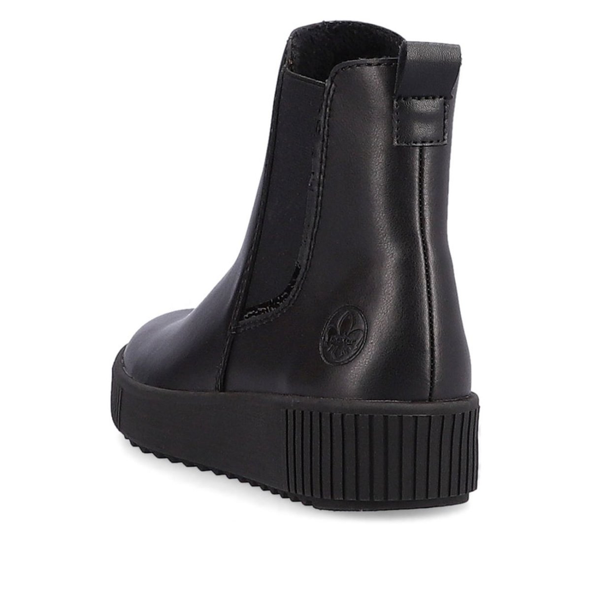 detail Dámské kožené kozačky Rieker Y6451-00 černá