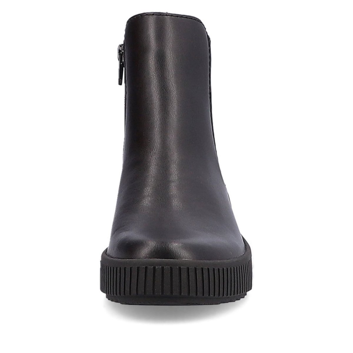 detail Dámské kožené kozačky Rieker Y6451-00 černá