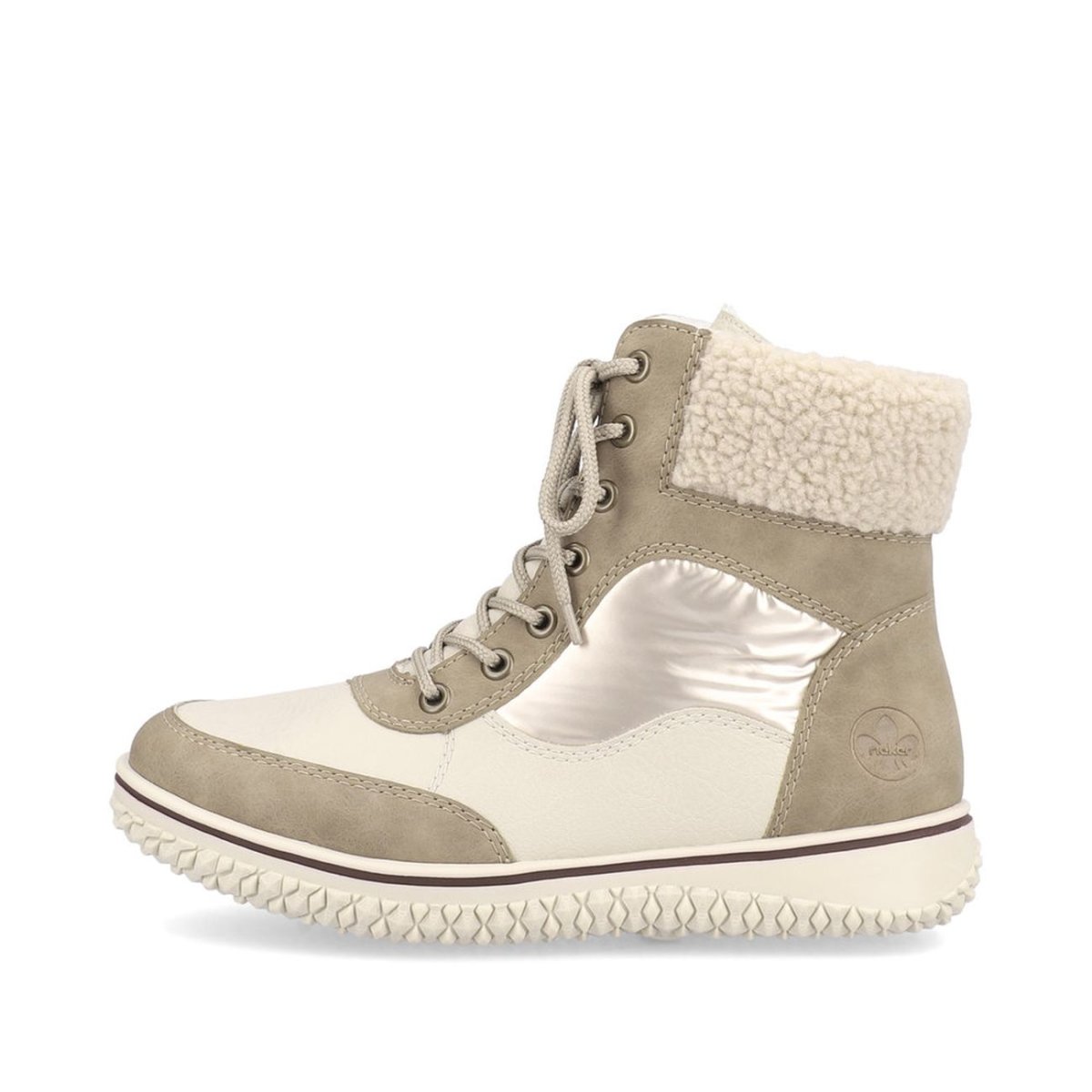 detail Dámská kotníková obuv Rieker Z4002-64 béžová