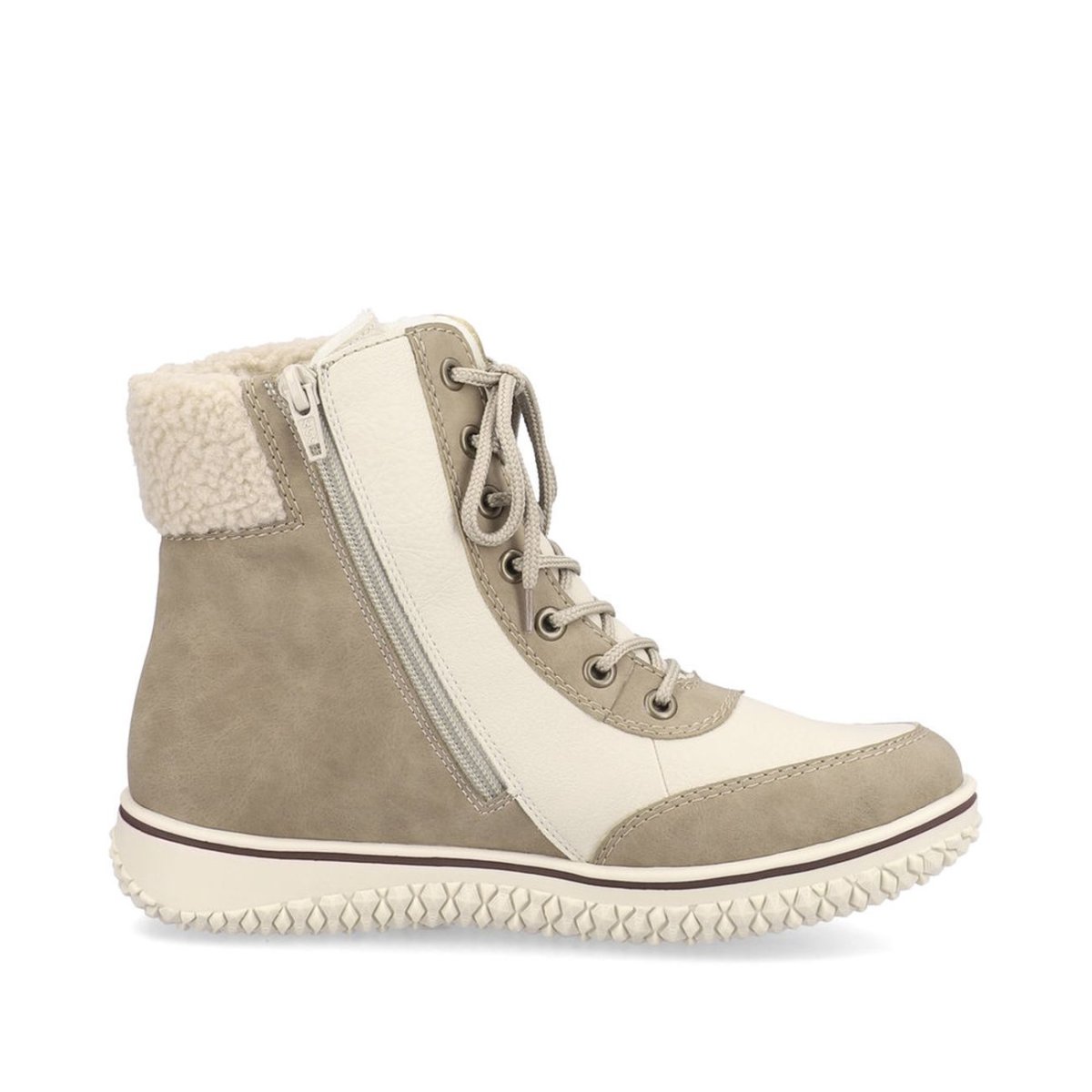 detail Dámská kotníková obuv Rieker Z4002-64 béžová