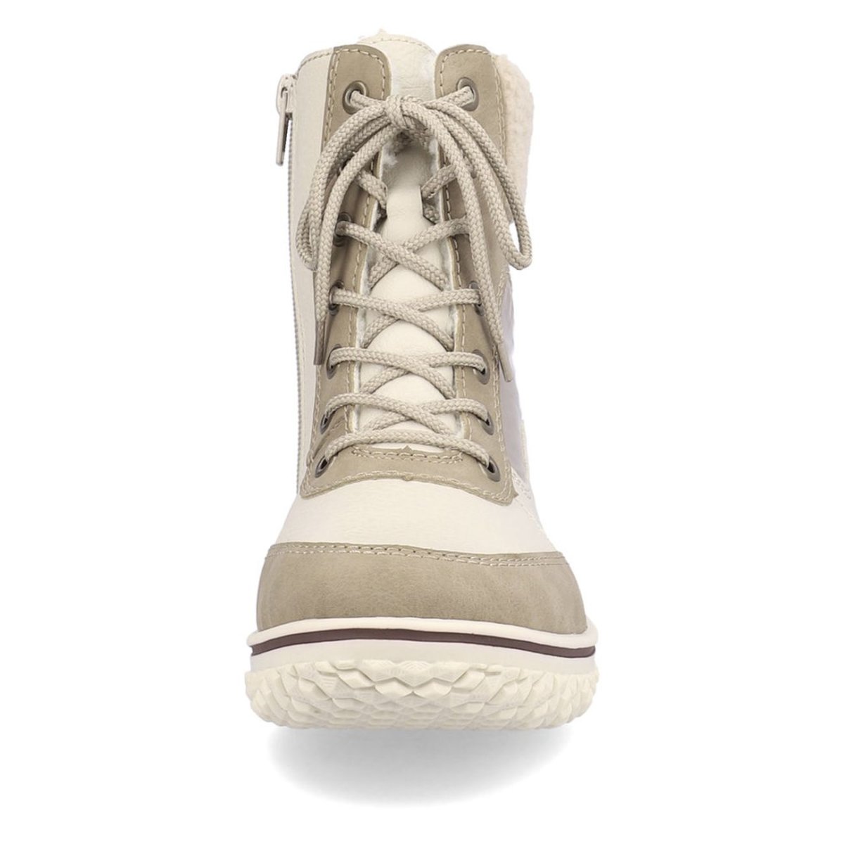 detail Dámská kotníková obuv Rieker Z4002-64 béžová