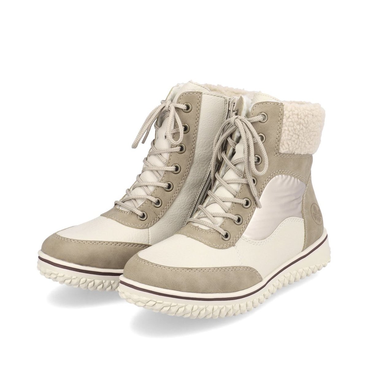 detail Dámská kotníková obuv Rieker Z4002-64 béžová