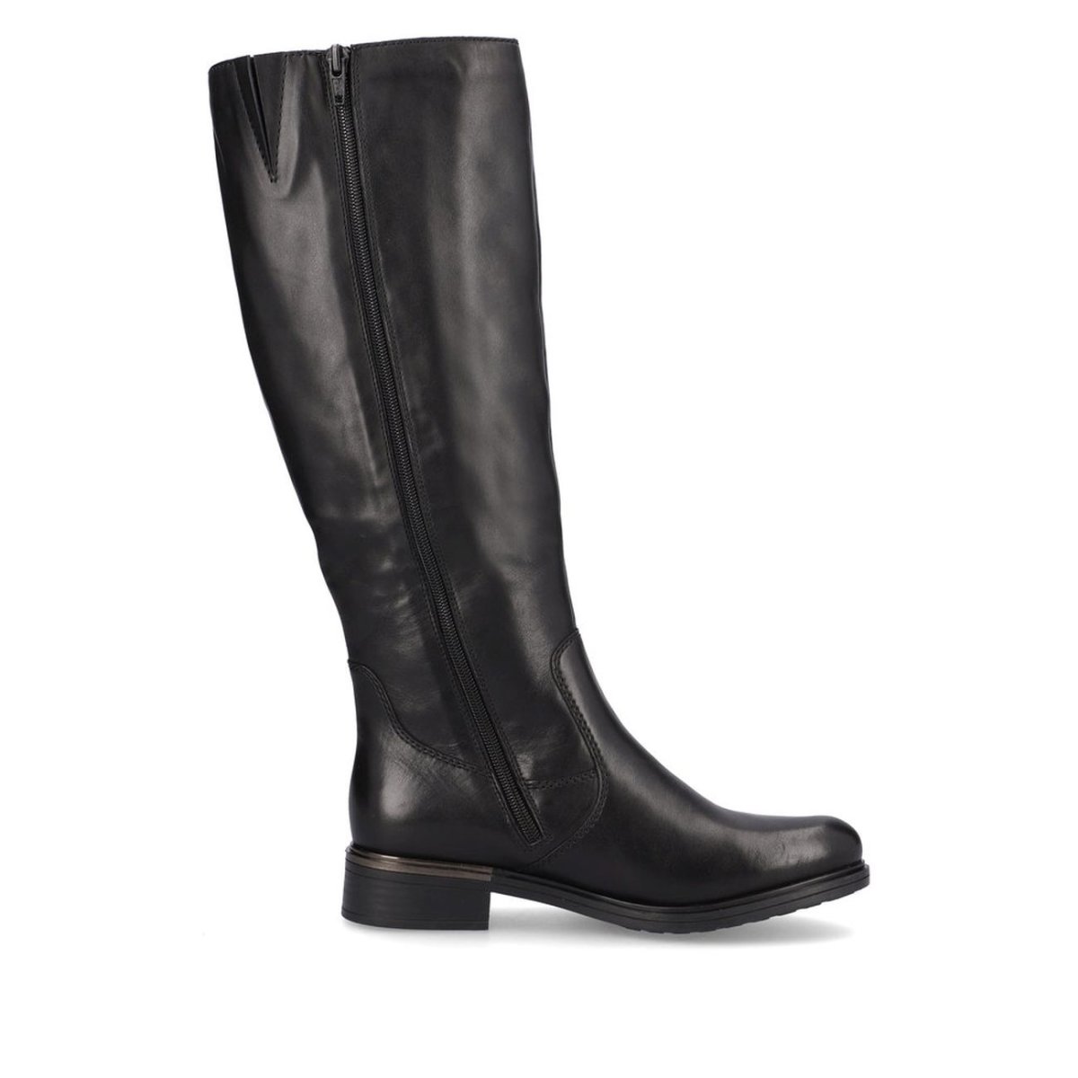 detail Dámské kožené kozačky Rieker Z5375-00 černá