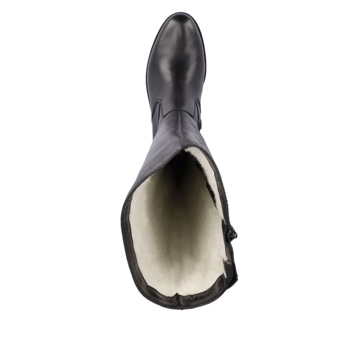 detail Dámské kožené kozačky Rieker Z5375-00 černá