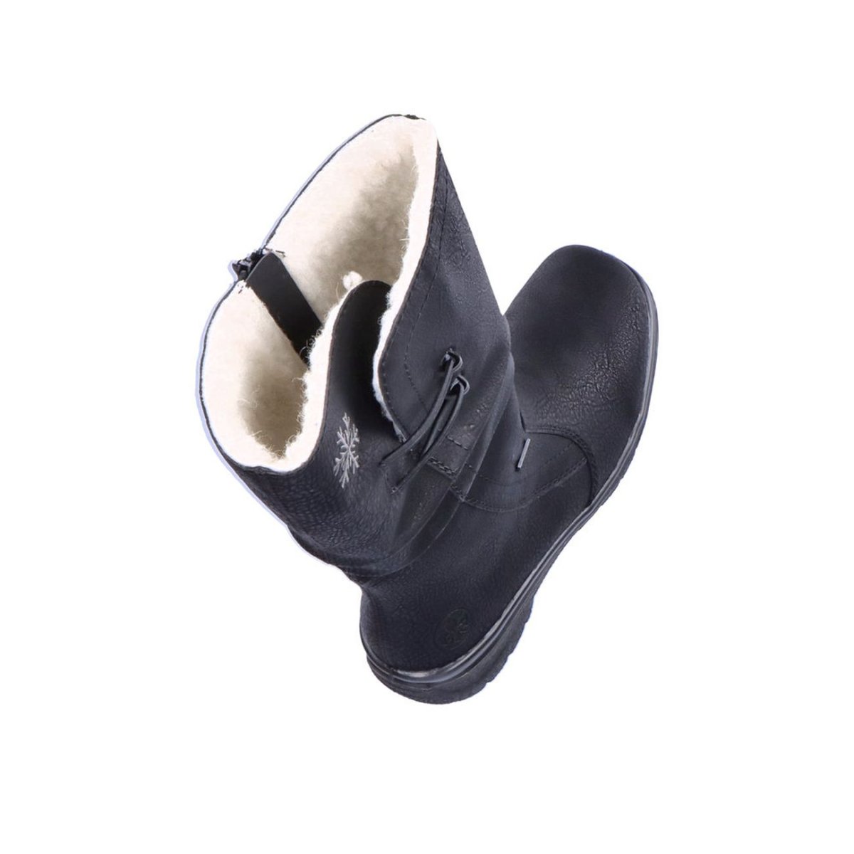 detail Dámské kozačky Rieker Z7072-00 černá