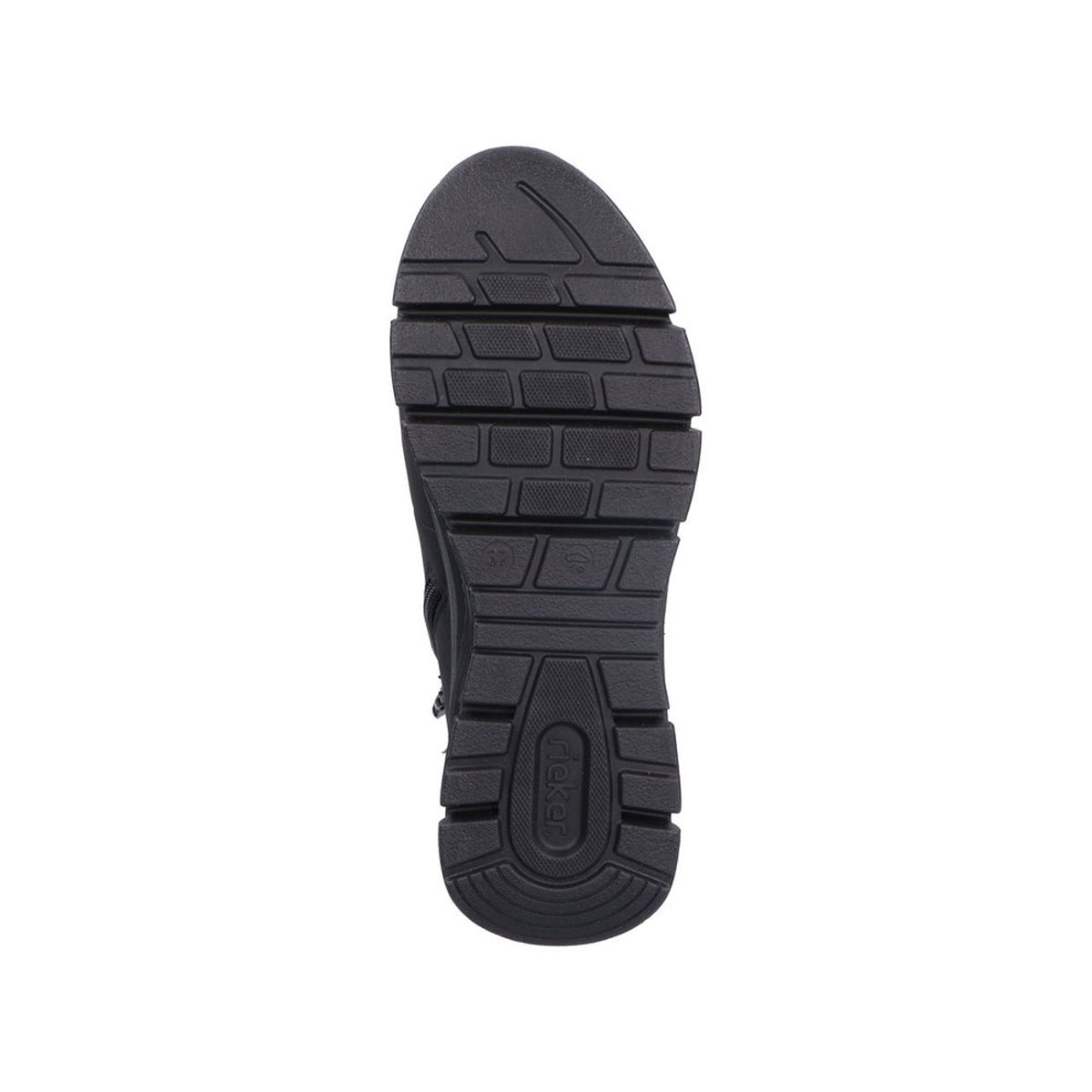 detail Dámská kotníková obuv Rieker 48030-00 černá