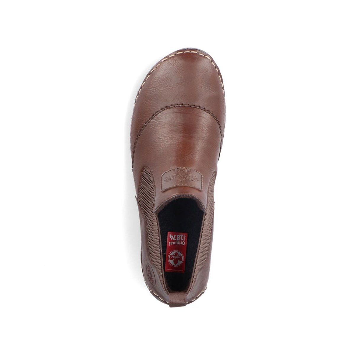 detail Dámská kotníková obuv Rieker 52592-24 hnědá