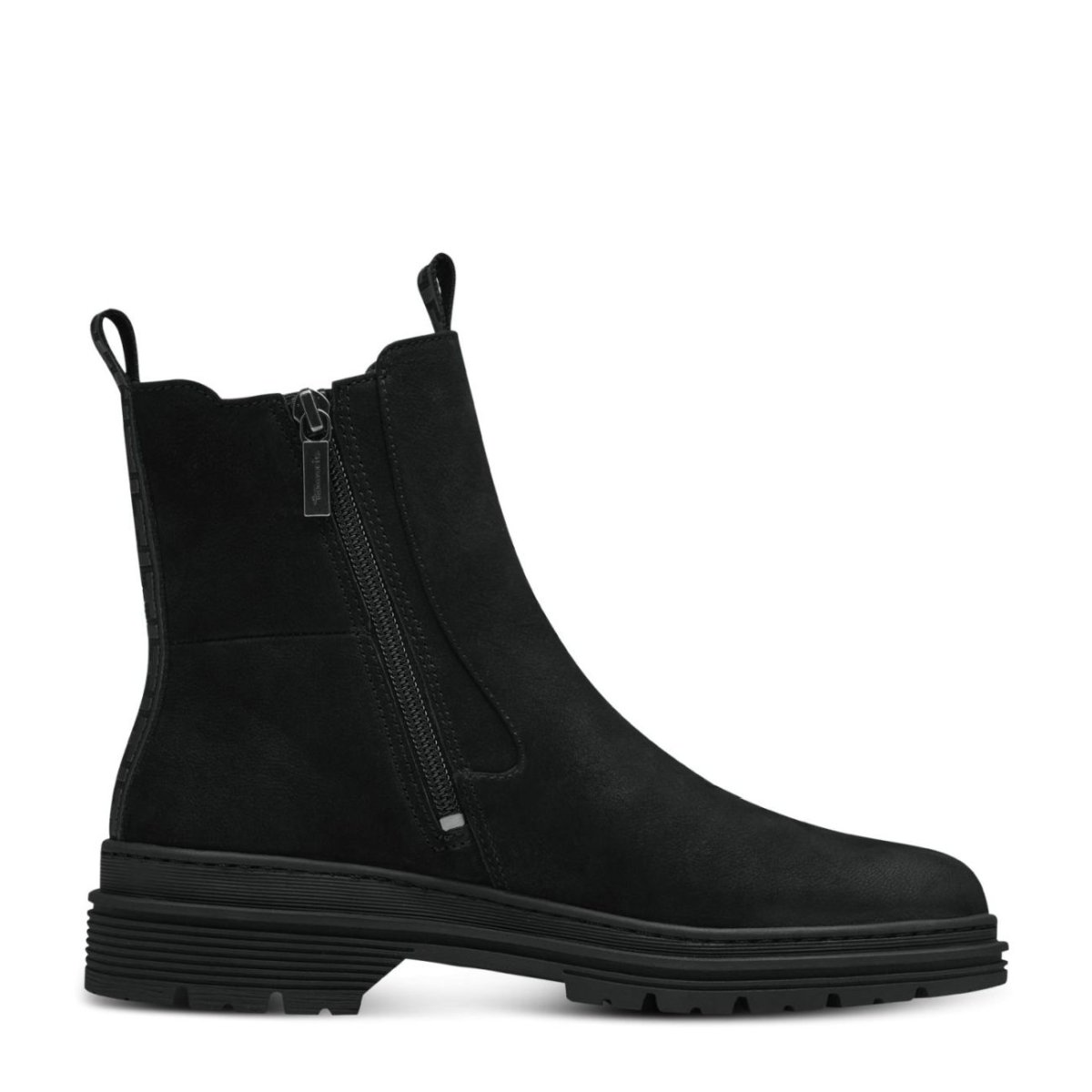 detail Dámská kožená kotníková obuv Tamaris 25436-41 001 černá