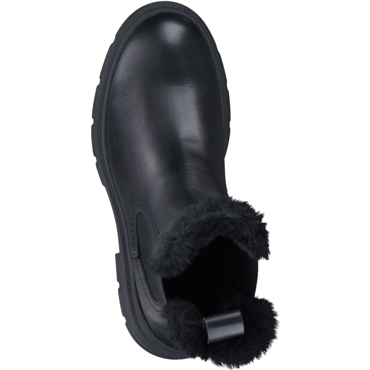 detail Dámská kožená kotníková obuv Tamaris 26935-41 003 černá