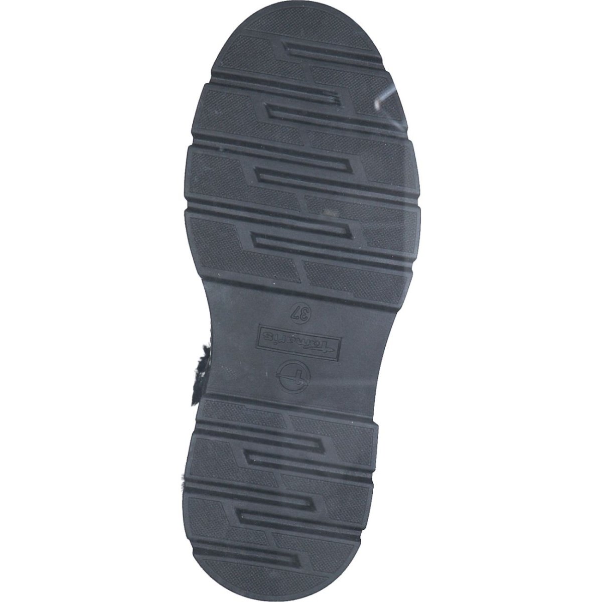 detail Dámská kožená kotníková obuv Tamaris 26935-41 003 černá