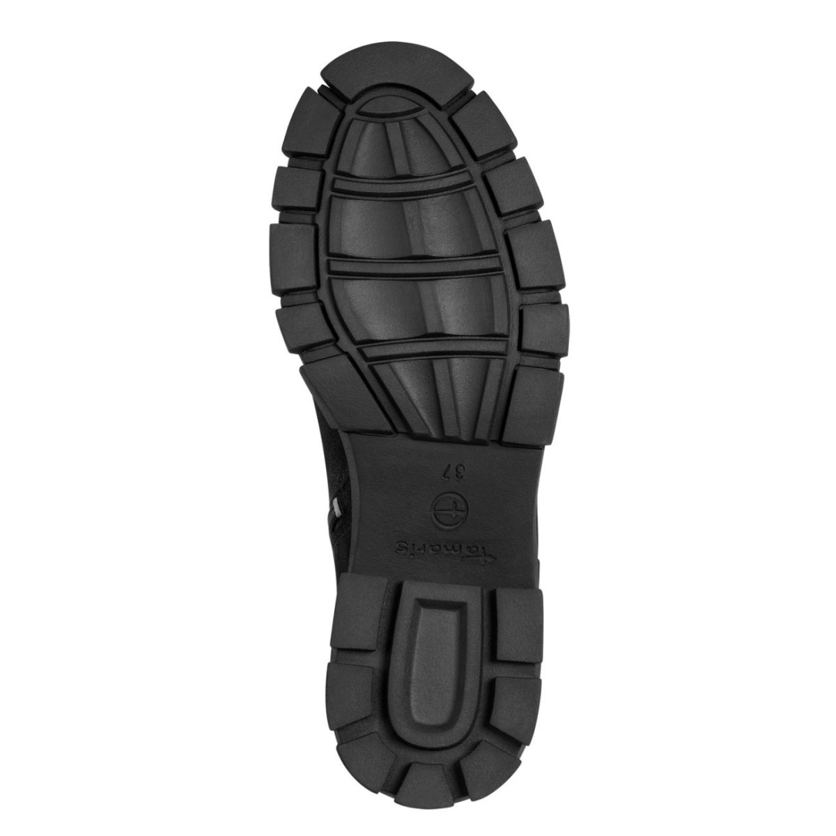 detail Dámská kožená kotníková obuv Tamaris 26417-41 001 černá