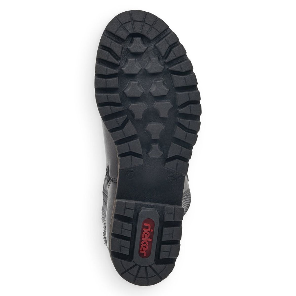 detail Dámské kozačky Rieker 78592-00 černá