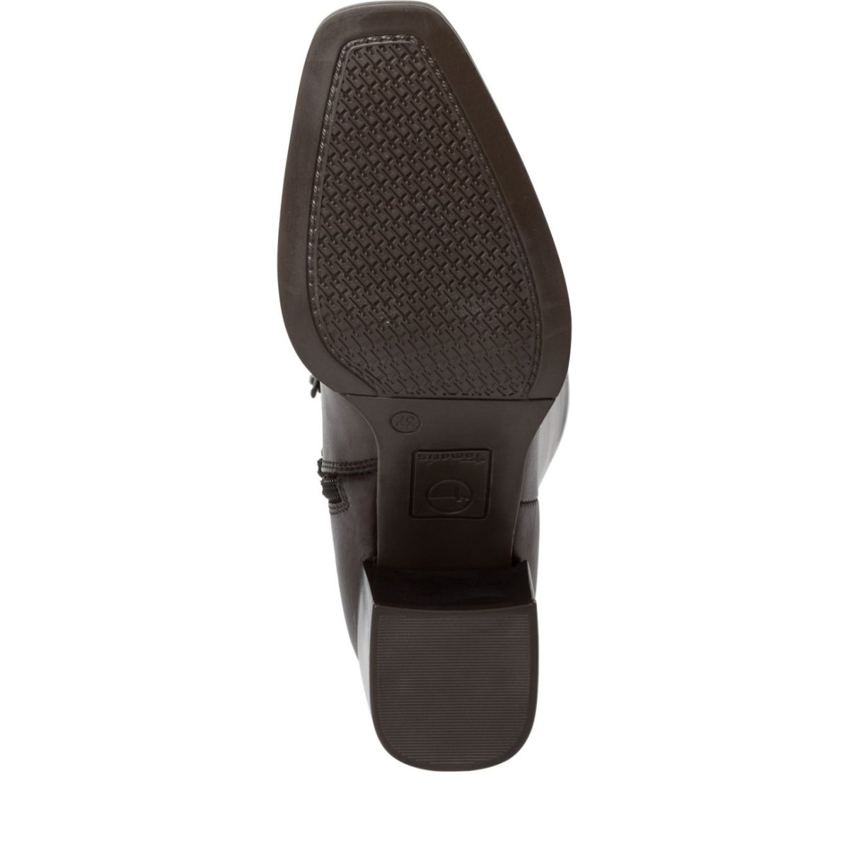 detail Dámské kožené kozačky Tamari 25531-41 326 hnědá