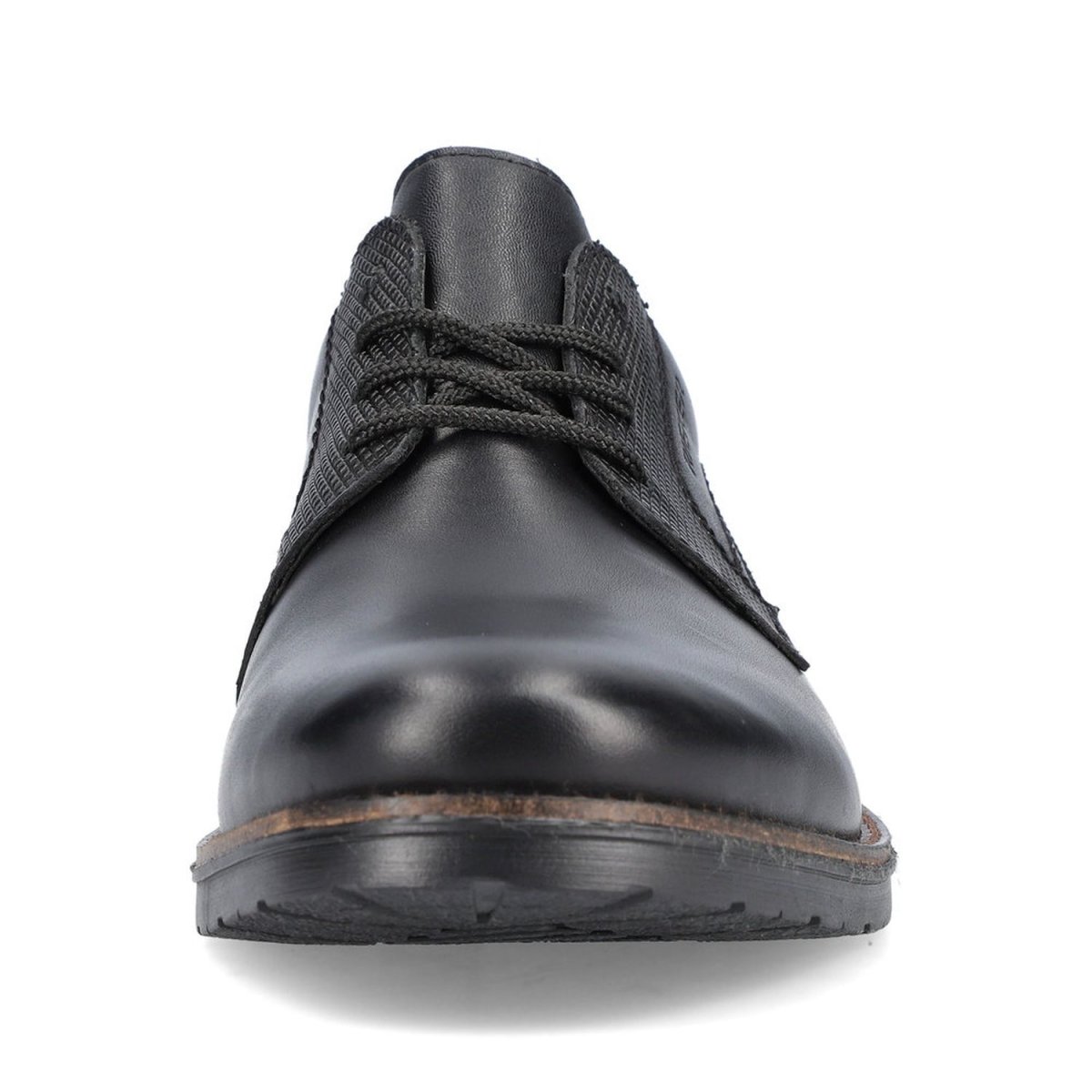 detail Pánské kožené polobotky Rieker 14603-00 černá