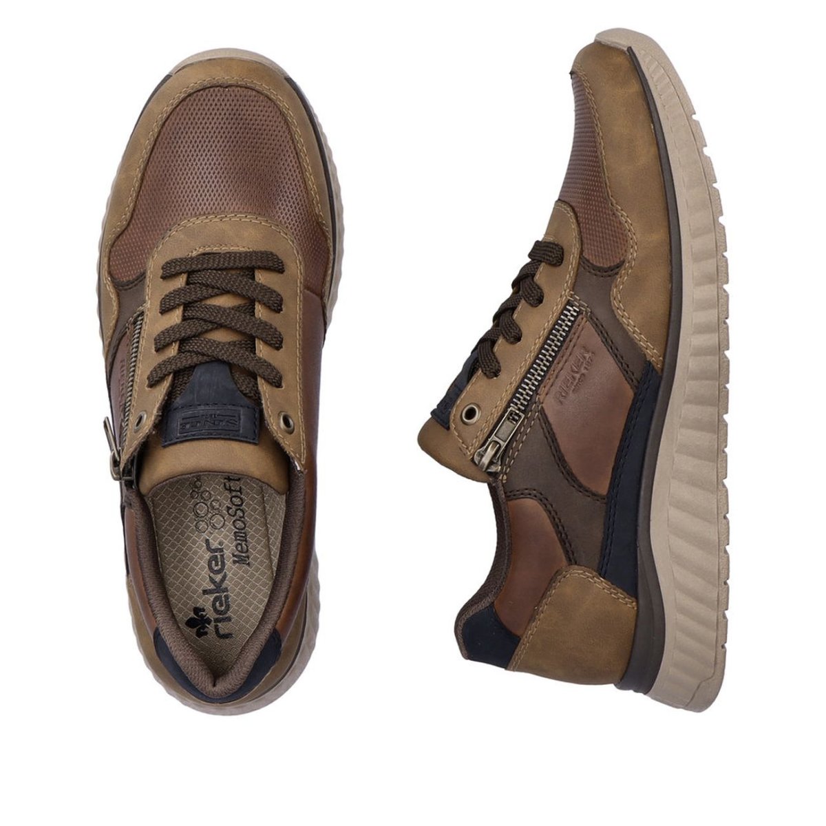 detail Pánské tenisky Rieker B0601-24 hnědá