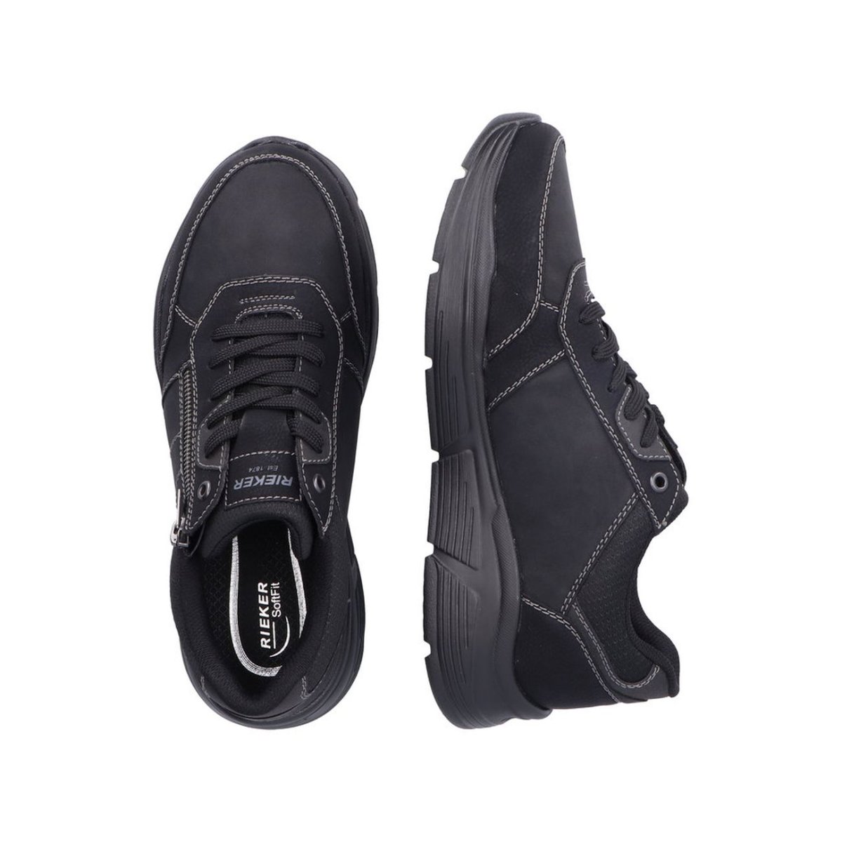 detail Pánské polobotky Rieker B5003-00 černá