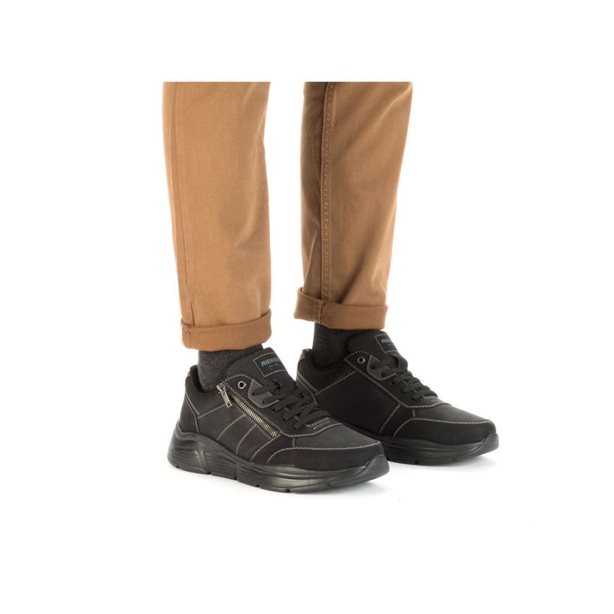 detail Pánské polobotky Rieker B5003-00 černá